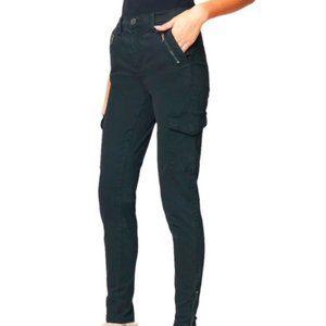 Blank NYC The Reade Crop Moto Cargo Jeans